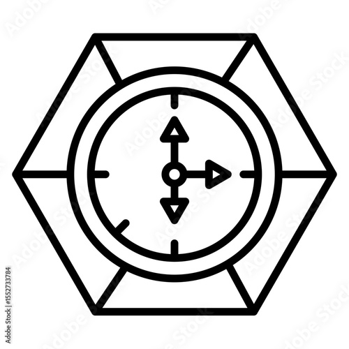 Time Warp Vector Icon