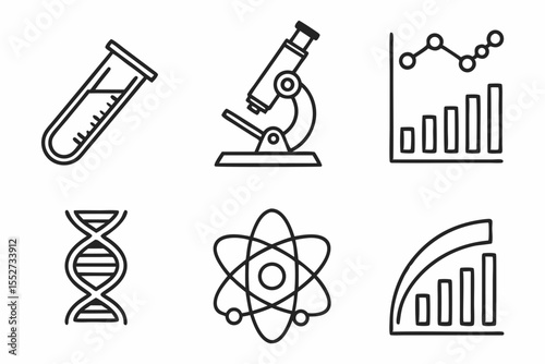 science and chemistry icons