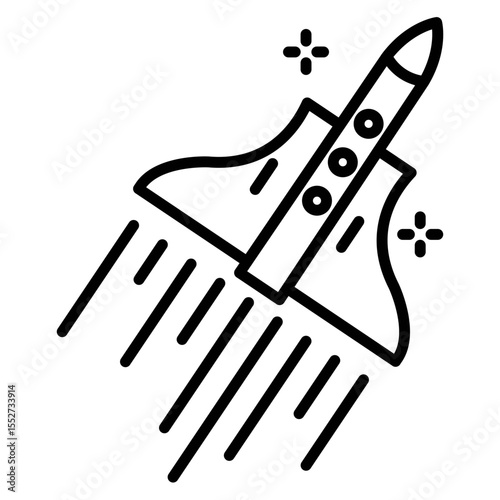 Hyperspace Jump Vector Icon