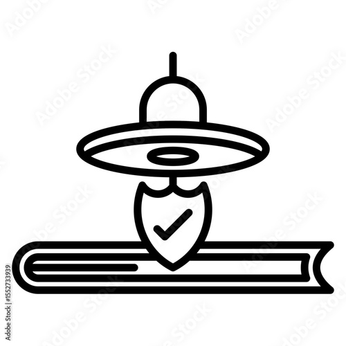 Energy Shield Vector Icon