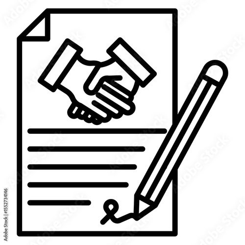 Agreement Vector Icon