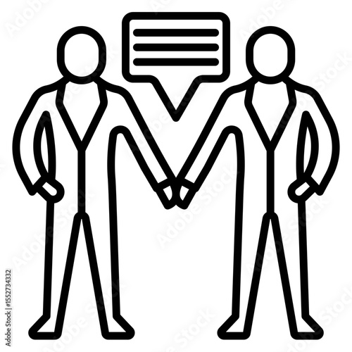 Negotiation Vector Icon