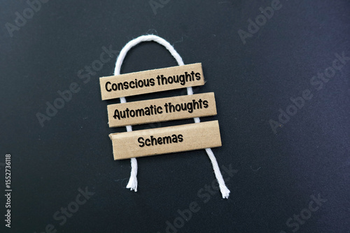 What are the 3 levels of CBT There are three levels of cognition are Conscious thoughts, Automatic thoughts and Schemas