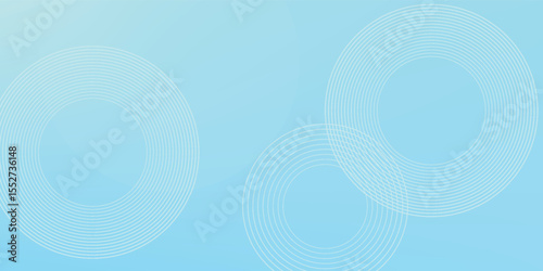 Modern abstract background, blue white gradations, circle effect,shape memphis, trendy , vector ,eps 10