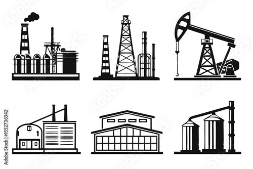 oil refinery plant
