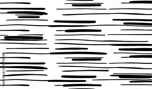 Abstract black and white vector illustration featuring thin, straight and diagonal lines in a random, The design should have a minimal.