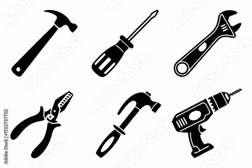 tools icon set