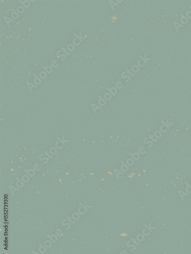 A light teal textured background is speckled with tiny golden highlights, offering a muted, organic feel. The subtle pattern provides visual interest.