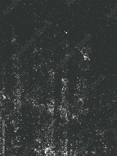 A dark background with a grainy, distressed texture featuring white specks scattered throughout. The image creates a sense of age, wear, and a subtly rough surface.