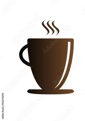 Steaming Cup of Coffee Comfort.
