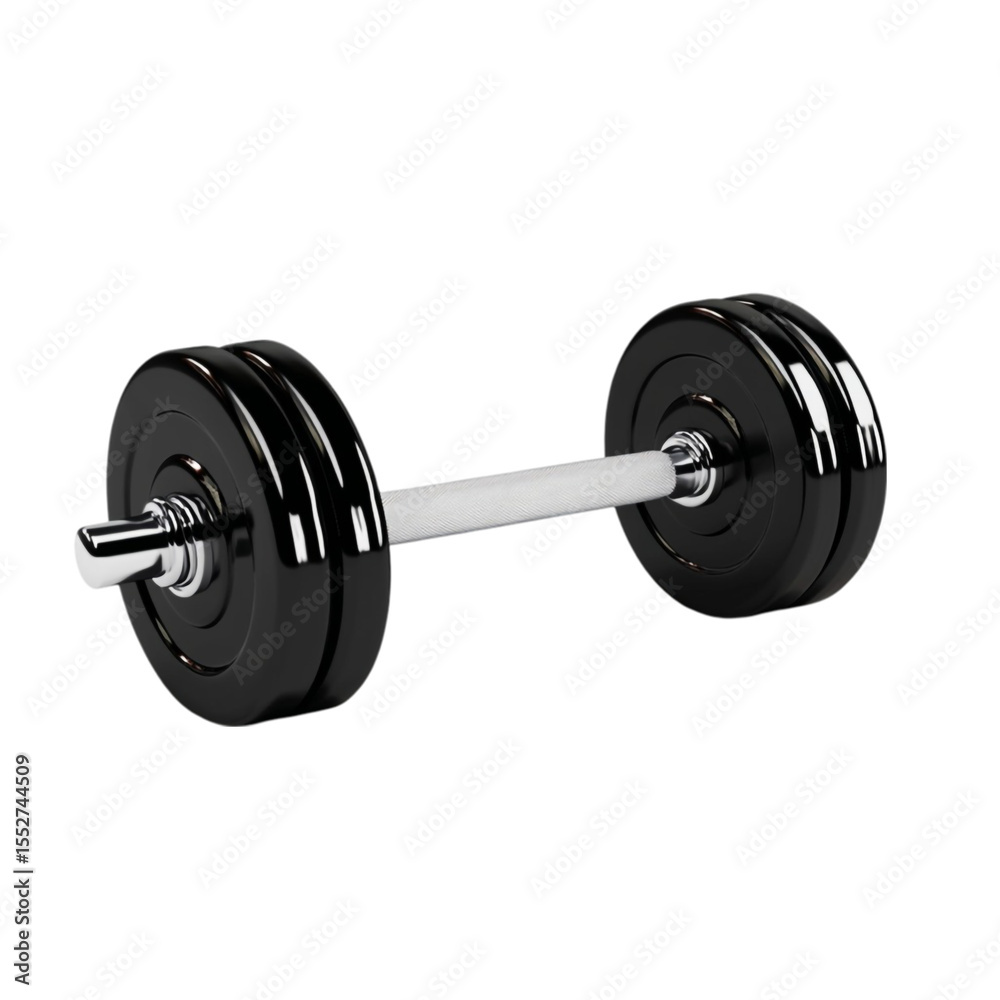 Naklejka premium Black barbell weightlifting gym fitness exercise strength training workout sport health body building muscle powerlifting