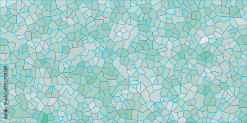 seamless pattern with blue flowers