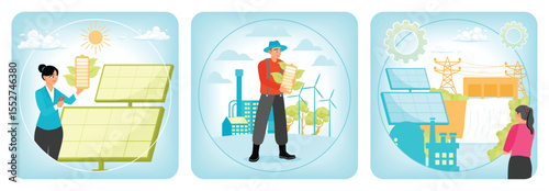 Solar Energy. Renewable Energy. Alternative Energy.