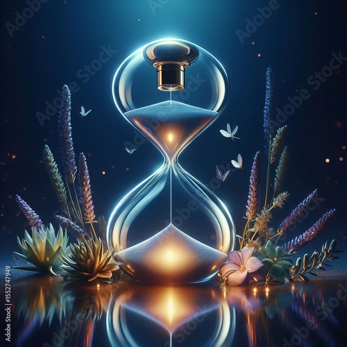 Time A bottle shaped like an
