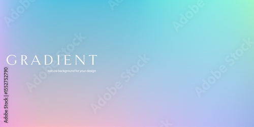 Abstract background gradient design. Graphic poster. Art template with texture. Pink, blue, grain, neon color. Vector minimal modern banner.
