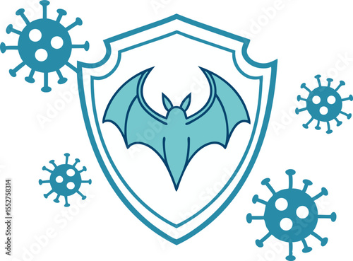 Bat shield protecting against viruses protection disease
