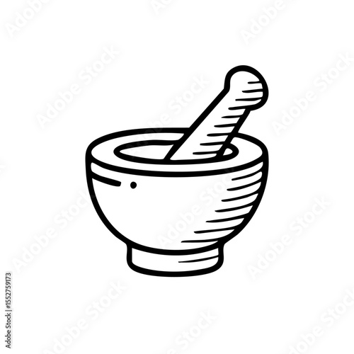 Mortar and pestle icon