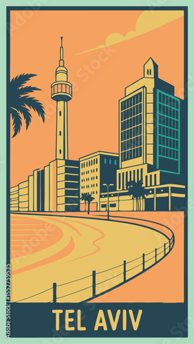 Tel Aviv Radiance - Coastal Cool Meets Modern Lines