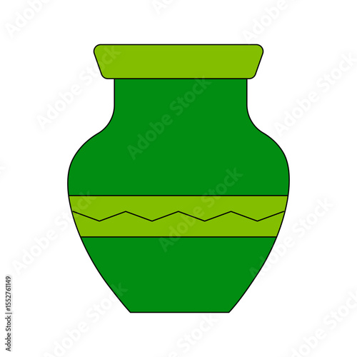 pottery icon on white background