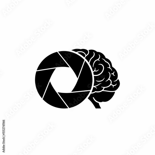 Creative Mind Capturing Ideas with Photography Aperture Icon