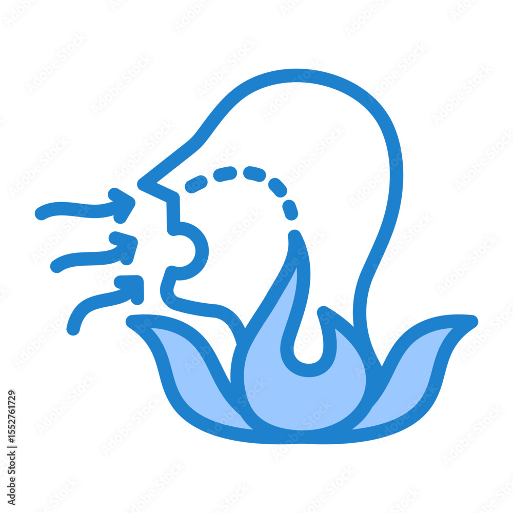 Obraz premium Bhastrika Icon