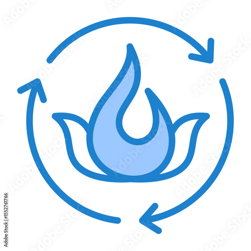 Energy Flow Icon
