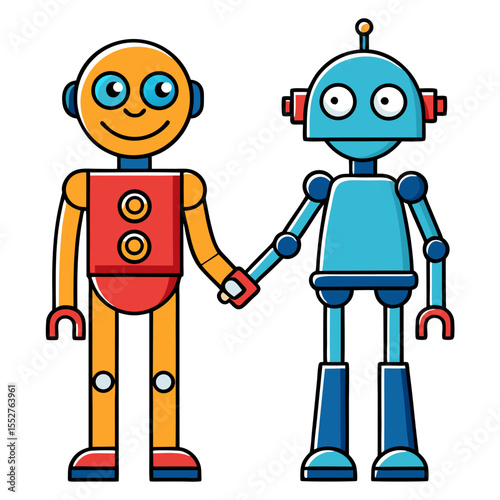 Robot Handshake: Tech Future

