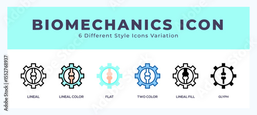 Biomechanics icon. high quality icon symbol for web design