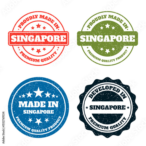 Singapore Made Premium Quality Products. Authentic Seal & Stamp