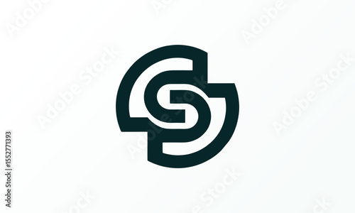 Absctract Geometric Vector Logo Design