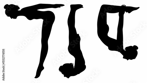 Human Numerals: Expressive Silhouettes Shape the Spirit of 750 through Flex, Form, and a Touch of Playful Geometry."