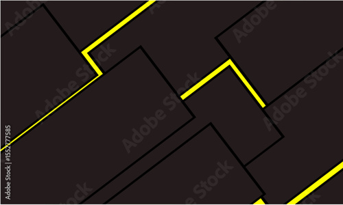 Abstract background with black plate elements arranged in zigzag, creating a dynamic and rhythmic pattern that is modern and bold, suitable for futuristic, technological designs.