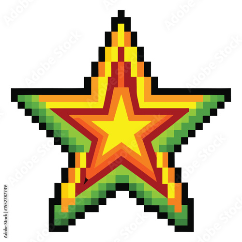 Pixel star