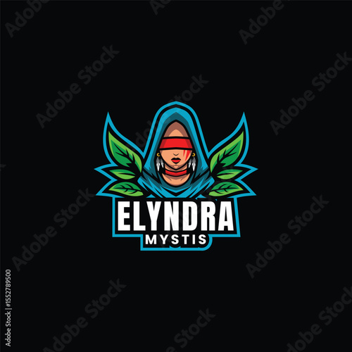 Mascot Mystic Forest Logo Design