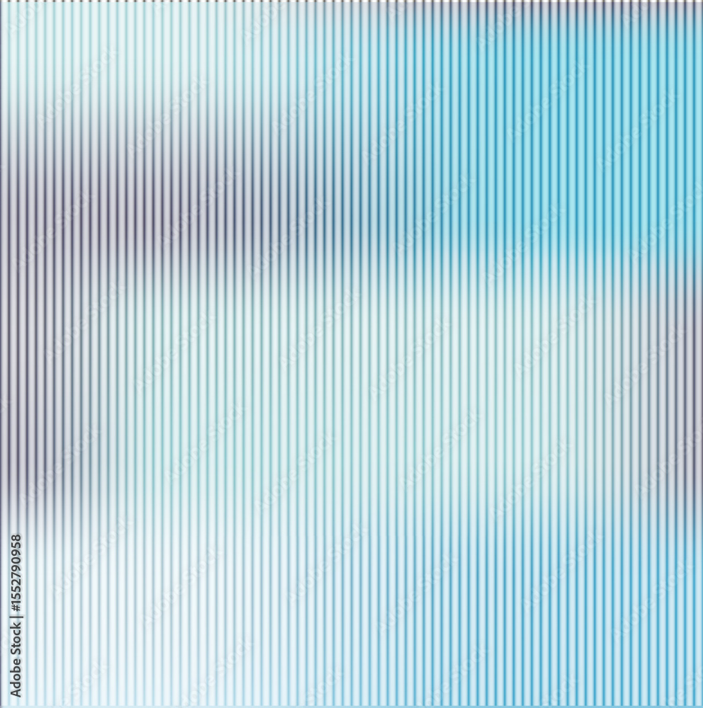 Fototapeta premium blue striped background, glass te[ture ribbed effect fluted