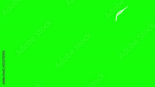 Energy electric discharge or lightning. Set 2d animation effects for game isolated on black and green background. Doodle motion graphic.