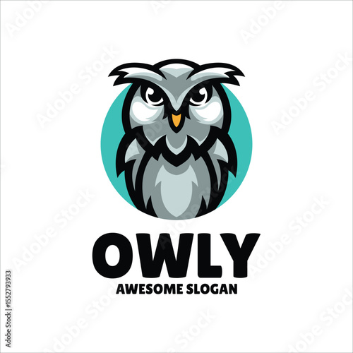 Owl Mascot Logo Design Esport or Corporate Logo vector