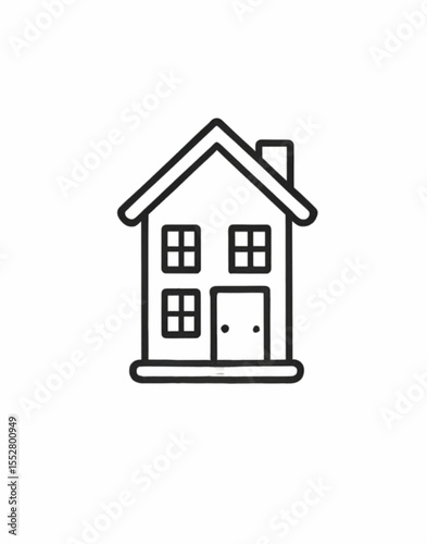 house icon on white background