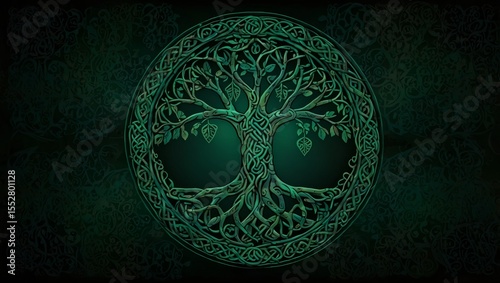 Symbol of Life: Celtic Tree of Life Mandala
