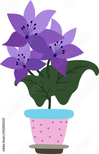 Abstract Floral Art Vector