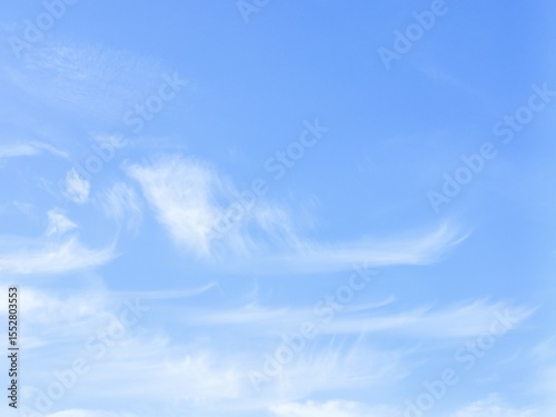 The background picture of the sky is beautiful natural good weather beautiful floating clouds.