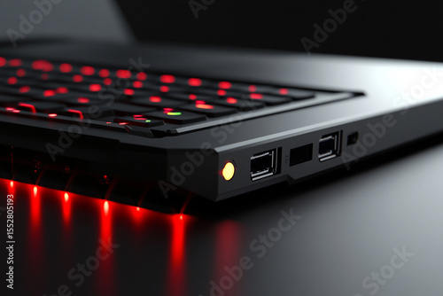 High-Performance Gaming Laptop with RGB Lights

