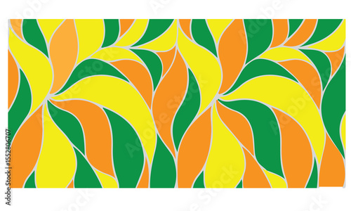 Memphis geometric seamless pattern