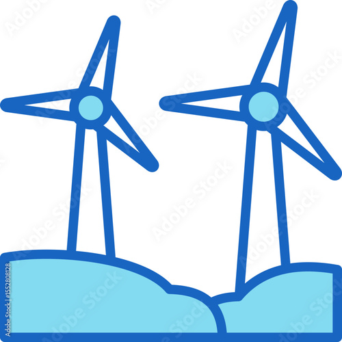 Wind Turbine Icon