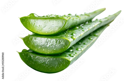 Fresh aloe vera leaves, rich in nutrients and known for their healing properties, ideal for skincare and home remedies.