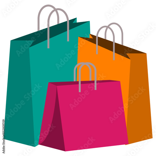 Flat Shopping Bags