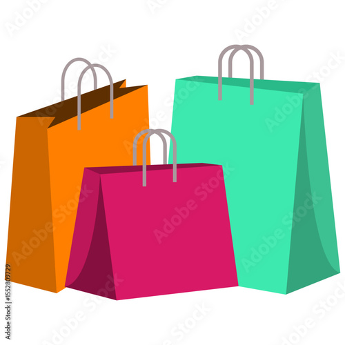 Flat Shopping Bags