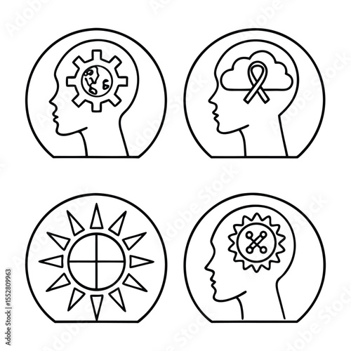 Mental Health Awareness Anxiety, Stress, Loneliness, and Psychology,

