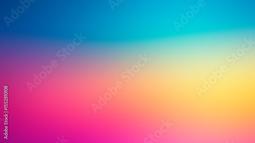 Vibrant colorful gradient background with soft blend of blue, pink, and yellow.