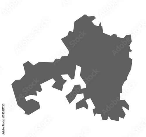 Jhansi District Map of Uttar Pradesh, India